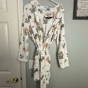 Snoopy plush Robe by Peanuts NEW